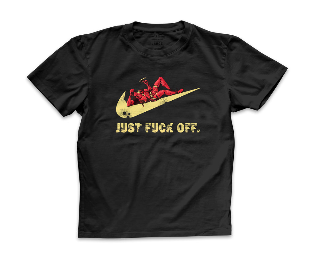 Deadpool Tee | Just Fuck Off